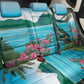 Afro-Saint Lucians Back Car Seat Cover Pitons Landscape