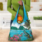 Afro-Saint Lucians Grocery Bag Pitons Landscape