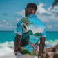 Afro-Saint Lucians Hawaiian Shirt Pitons Landscape
