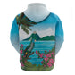 Afro-Saint Lucians Hoodie Pitons Landscape