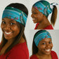 Afro-Saint Lucians Neck Gaiter Pitons Landscape LT7