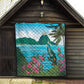 Afro-Saint Lucians Quilt Pitons Landscape
