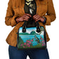 Afro-Saint Lucians Shoulder Handbag Pitons Landscape