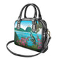 Afro-Saint Lucians Shoulder Handbag Pitons Landscape