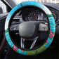Afro-Saint Lucians Steering Wheel Cover Pitons Landscape