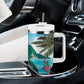 Afro-Saint Lucians Tumbler With Handle Pitons Landscape