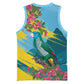 Saint Lucia Afro Basketball Jersey Tropical Vibes - African Pride