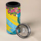 Saint Lucia Afro 4 in 1 Can Cooler Tumbler Tropical Vibes
