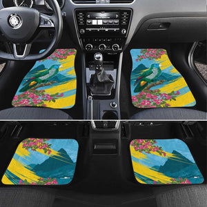 Saint Lucia Afro Car Mats Tropical Vibes