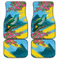 Saint Lucia Afro Car Mats Tropical Vibes