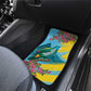 Saint Lucia Afro Car Mats Tropical Vibes