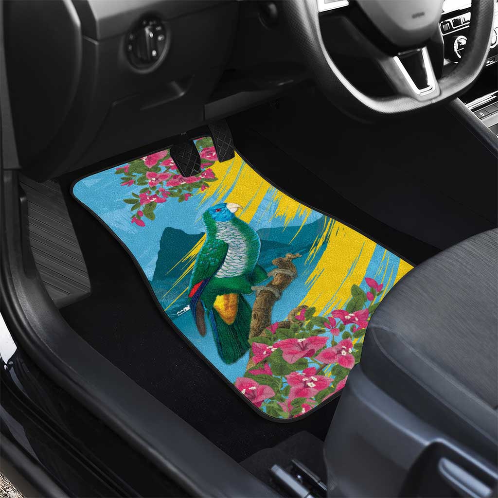 Saint Lucia Afro Car Mats Tropical Vibes