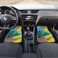 Saint Lucia Afro Car Mats Tropical Vibes