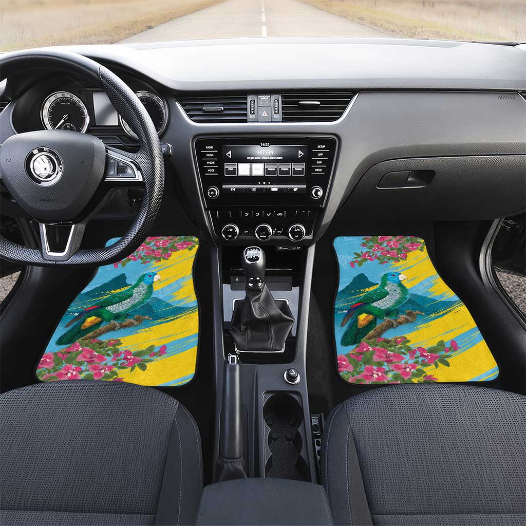 Saint Lucia Afro Car Mats Tropical Vibes
