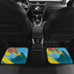 Saint Lucia Afro Car Mats Tropical Vibes