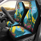 Saint Lucia Afro Car Seat Cover Tropical Vibes