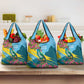 Saint Lucia Afro Grocery Bag Tropical Vibes