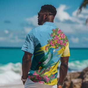 Saint Lucia Afro Hawaiian Shirt Tropical Vibes