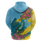 Saint Lucia Afro Hoodie Tropical Vibes