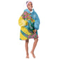 Saint Lucia Afro Kid Wearable Blanket Hoodie Tropical Vibes