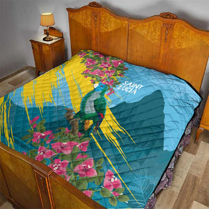 Saint Lucia Afro Quilt Tropical Vibes