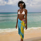 Saint Lucia Afro Sarong Tropical Vibes