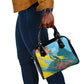 Saint Lucia Afro Shoulder Handbag Tropical Vibes