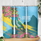 Saint Lucia Afro Skinny Tumbler Tropical Vibes