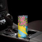 Saint Lucia Afro Skinny Tumbler Tropical Vibes