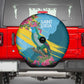 Saint Lucia Afro Spare Tire Cover Tropical Vibes