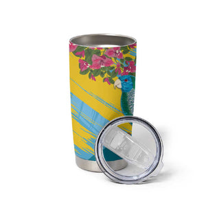 Saint Lucia Afro Tumbler Cup Tropical Vibes