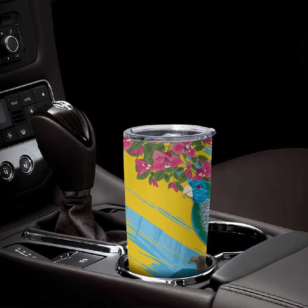 Saint Lucia Afro Tumbler Cup Tropical Vibes