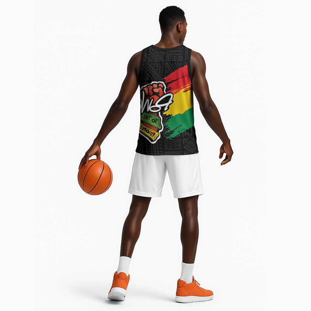 Juneteenth Basketball Jersey Power To The People - African Pride