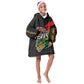 Juneteenth Kid Wearable Blanket Hoodie Power To The People