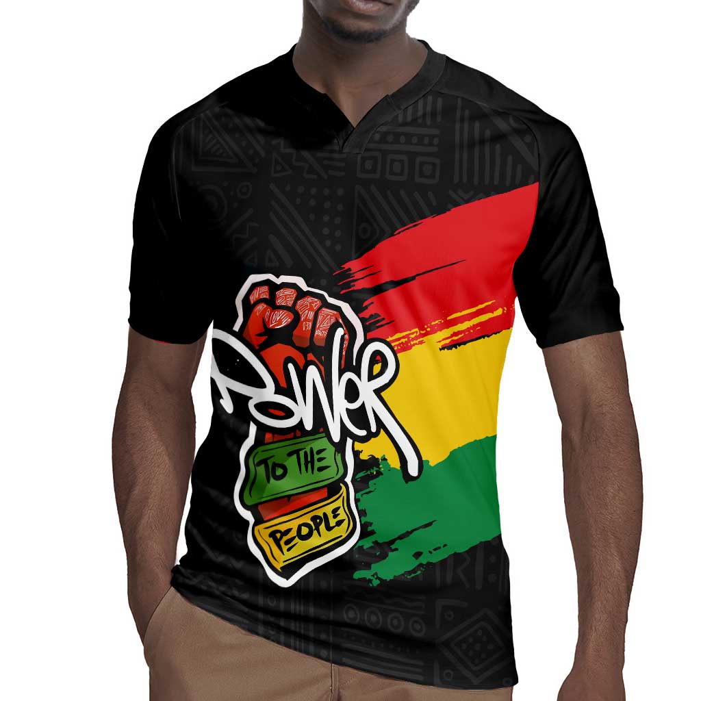 Juneteenth Rugby Jersey Power To The People