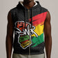 Juneteenth Sleeveless Zip Hoodie Power To The People - African Pride