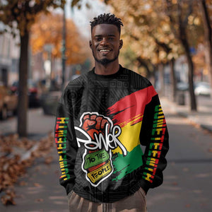 Juneteenth Sweatshirt Power To The People