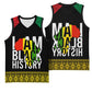 Juneteenth Basketball Jersey Mix African Pattern - I Am Black History - African Pride