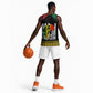 Juneteenth Basketball Jersey Mix African Pattern - I Am Black History - African Pride