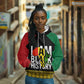 Juneteenth Hoodie Mix African Pattern - I Am Black History
