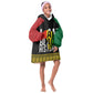 Juneteenth Kid Wearable Blanket Hoodie Mix African Pattern - I Am Black History