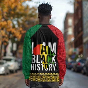 Juneteenth Long Sleeve Shirt Mix African Pattern - I Am Black History LT7