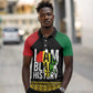 Juneteenth Polo Shirt Mix African Pattern - I Am Black History