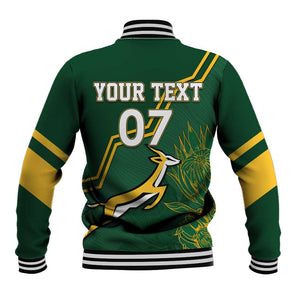 South Africa Rugby Baseball Jacket Champions GO Bokke LT7