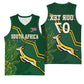 South Africa Rugby Basketball Jersey Champions GO Bokke - African Pride
