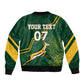 South Africa Rugby Bomber Jacket Champions GO Bokke