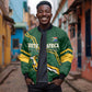 South Africa Rugby Bomber Jacket Champions GO Bokke