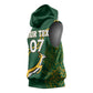 South Africa Rugby Sleeveless Hoodie Champions GO Bokke - African Pride