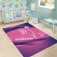 Afro-Barbadians Cricket Custom Area Rug Royal Champions - Tropical Vibes - African Pride