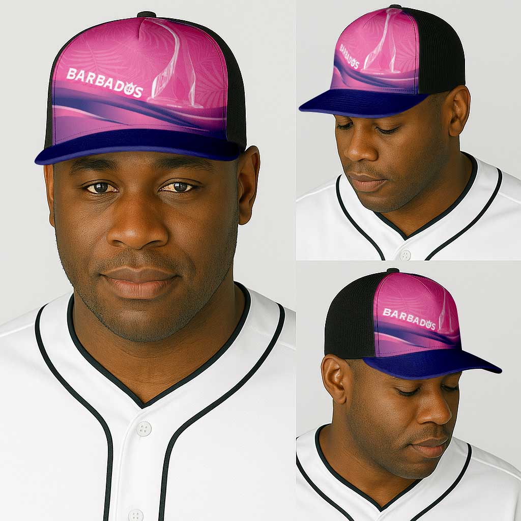 Barbados Cricket Baseball Net Cap Royal Champions - Tropical Vibes - African Pride